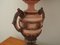 Lámpara de mesa danesa de cerámica, años 70, Imagen 12