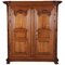 Baroque Wardrobe in Walnut, 1750s 1