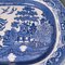 Antique English Ceramic Willow Pattern Serving Plate 8