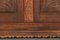 Baroque Wardrobe with Tendril Carving in Oak, 1750s, Image 9