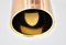 Lámpara colgante italiana de cobre, años 60, Imagen 5