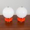 Italian Space Age Table Lamps in Murano Glass by Carlo Nason for Mazzega, 1970s, Set of 2 3