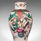 Kleine antike japanische Vase aus Keramik, 1900er 9