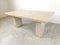 Vintage Travertine Dining Table, 1970s, Image 8