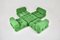 Green Camaleonda Sofa by Mario Bellini for B&B Italia, 1970s, Set of 5, Image 10