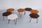 Modular Hexagonal Coffee Tables by Gio Ponti for Isa Bergamo, Italy, 1950s, Set of 7 7