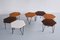 Tables Basses Hexagonales Modulables par Gio Ponti pour Isa Bergamo, Italie, 1950s, Set de 7 7