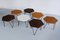 Modular Hexagonal Coffee Tables by Gio Ponti for Isa Bergamo, Italy, 1950s, Set of 7, Image 9