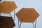 Modular Hexagonal Coffee Tables by Gio Ponti for Isa Bergamo, Italy, 1950s, Set of 7 15