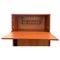 Mid-Century Modern Modular Teak and Metal Bookcase Wall Unit from Avalon, 1970s, Set of 6 5