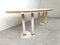 Vintage Beige Lacquered Dining Table, 1970s 11
