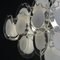 Lámpara de araña de cristal de Murano de Gino Viscosi, años 70, Imagen 6