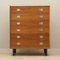 Vintage Danish Ash Chest of Drawers, 1970s, Image 1