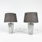 Italian Marble Table Lamps, 1980s, Set of 2 5