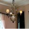 Wrought Iron and Murano Glass Chandelier, 1940s, Image 8