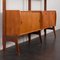 Mid-Century Freestanding 2-Bay Wall Unit in Teak, Norway, 1960s 4