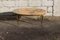 French Louis XV Style Oval Marble and Brass Coffee Table, 1960s 1