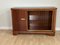 Sideboard mit Paddle Schrank / Barfach, 1950er 1