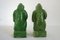 Green Terracotta Bookends from Vallauris, France, 1950s, Set of 2 8