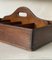 Industrial Wooden Tray with 8 Compartments with Shaped Handle, Italy, 1950s, Image 6
