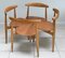 Heart Dining Chairs Fh4103 by Hans J Wegner for Fritz Hansen, Denmark, 1960s, Set of 4 12