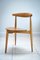 Heart Dining Chairs Fh4103 by Hans J Wegner for Fritz Hansen, Denmark, 1960s, Set of 4 3