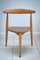 Heart Dining Chairs Fh4103 by Hans J Wegner for Fritz Hansen, Denmark, 1960s, Set of 4 1