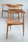 Sedie da pranzo Heart Fh4103 di Hans J Wegner per Fritz Hansen, Danimarca, anni '60, set di 4, Immagine 4