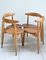 Sedie da pranzo Heart Fh4103 di Hans J Wegner per Fritz Hansen, Danimarca, anni '60, set di 4, Immagine 10