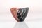 Hand-Painted Glass Tonga Bowl by Monica Backström for Kosta Boda, Sweden, Image 3