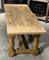 French Farmhouse Dining Table with Drawer in Bleached Oak, 1920, Image 21