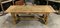 French Farmhouse Dining Table with Drawer in Bleached Oak, 1920 6