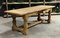 French Farmhouse Dining Table with Drawer in Bleached Oak, 1920 15