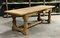 French Farmhouse Dining Table with Drawer in Bleached Oak, 1920, Image 15