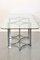 Chrome & Glass Dining Table attributed to Richard Young for Merrow, 1960s 7