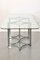 Chrome & Glass Dining Table attributed to Richard Young for Merrow, 1960s, Image 7