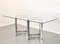 Chrome & Glass Dining Table attributed to Richard Young for Merrow, 1960s 11