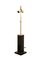 Lámpara de mesa telescópica Hollywood Regency Mid-Century moderna de latón pulido y negro de Belgo Chrom / Dewulf Selection, años 70, Imagen 6