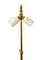 Mid-Century Modern Hollywood Regency Polished Brass & Black Telescopic Table Lamp from Belgo Chrom / Dewulf Selection, 1970s 2