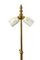 Mid-Century Modern Hollywood Regency Polished Brass & Black Telescopic Table Lamp from Belgo Chrom / Dewulf Selection, 1970s, Image 2