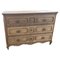 18th Century French Louis XV Natural Oak Commode, Image 2