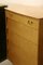 Mid-Century Modern Beehive Tallboy Chest of Drawers from Avalon Yatton, 1960s, Set of 2, Image 5
