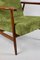 Fauteuil Vintage Vert en Velours, 1970s 2