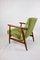 Vintage Green Easy Chair in Velvet, 1970s, Image 9