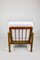 Vintage Armchair in White Ivory, 1970s 10