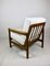 Vintage Armchair in White Ivory, 1970s 4