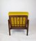 Vintage Armchair in Yellow Olive, 1970s 7