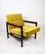 Vintage Armchair in Yellow Olive, 1970s 1