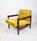 Vintage Armchair in Yellow Olive, 1970s 10