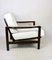 White Lounge Chair by Z. Baczyk, 1970s 9